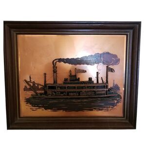 Steam Boat Wall Hanging